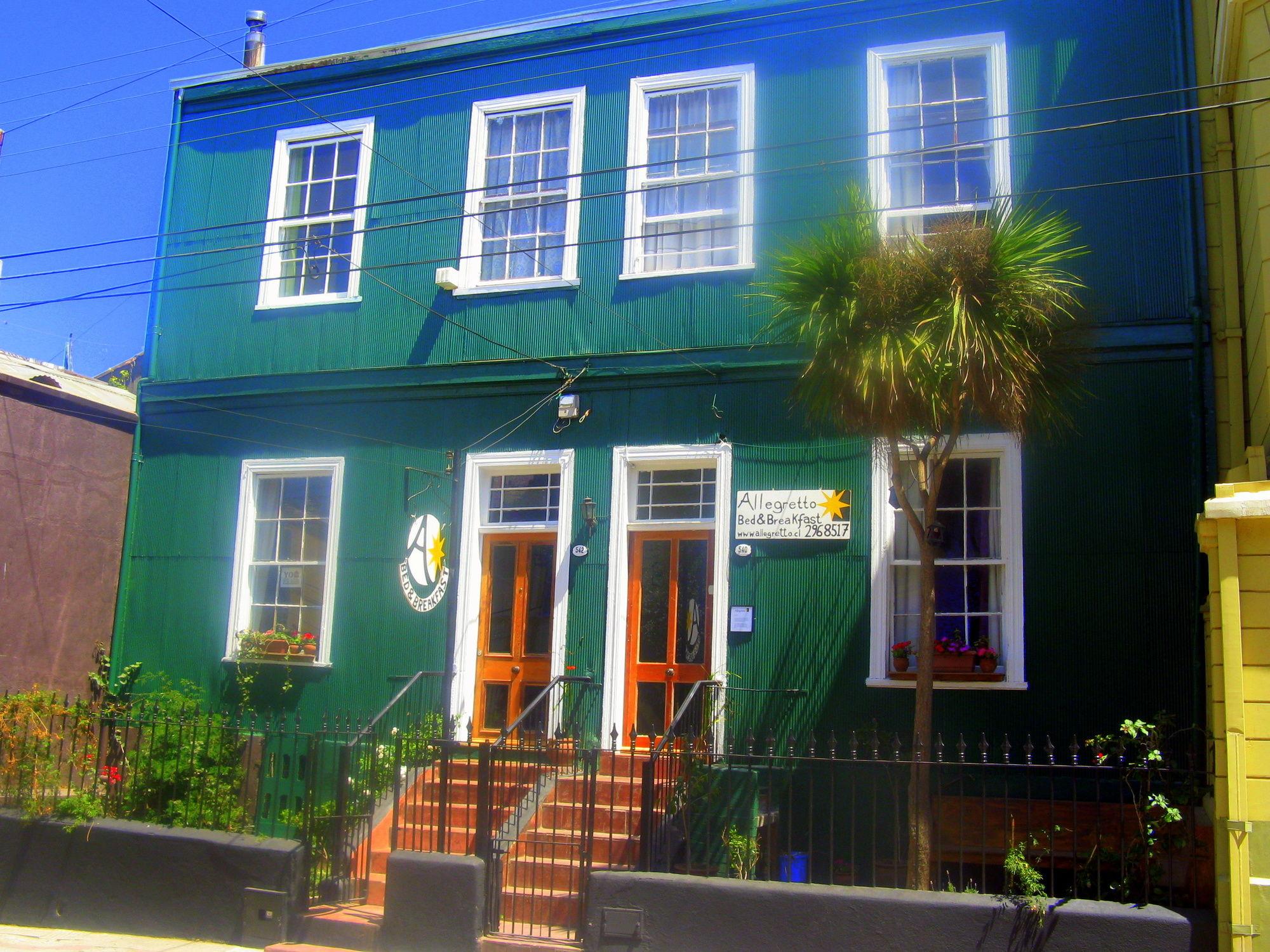 Allegretto Bed & Breakfast Valparaíso Extérieur photo